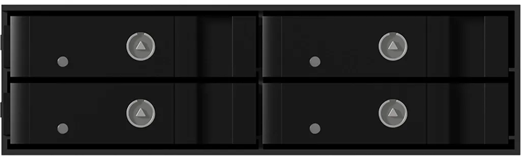 Libérez de l'espace PC avec le Backplane 4 Baies Icy Box IB-2240SSK Noir - 4