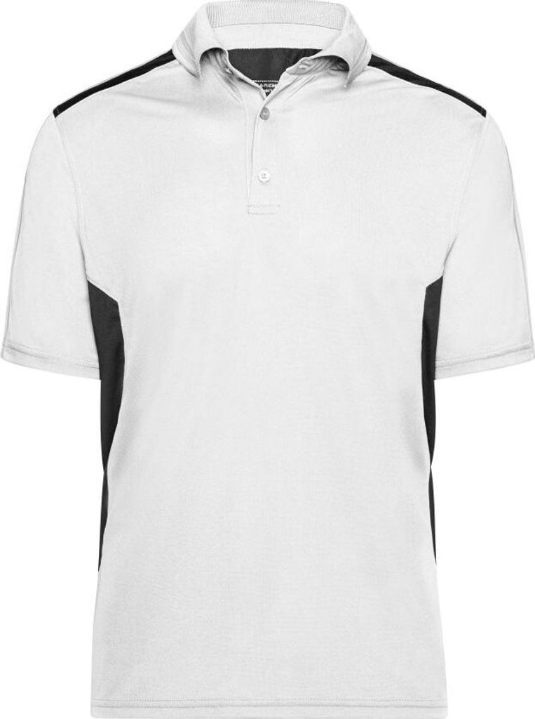 Craftsmen Poloshirt - STRONG - Funktions Polo white/carbon, Gr. L