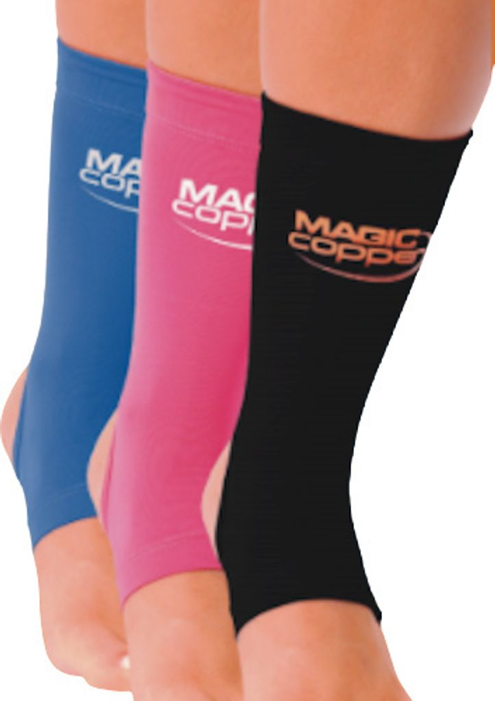 Magic Copper Knöchel-Bandage schwarz Gr. XXL