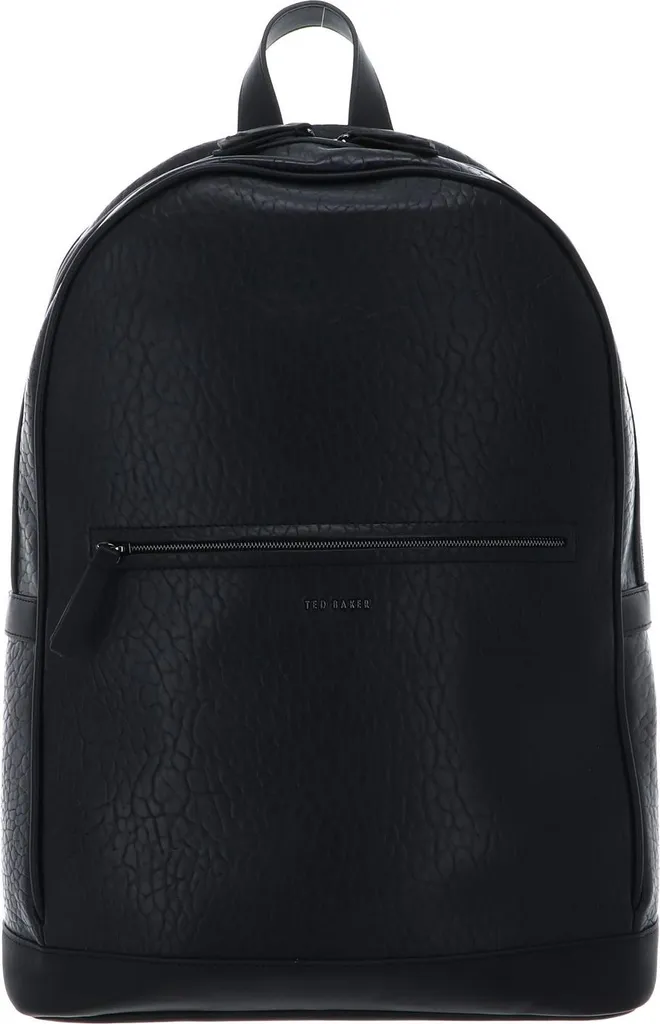 Sac à Dos Ordinateur Noir Ted Baker Periin en Simili Cuir Grainé Chic