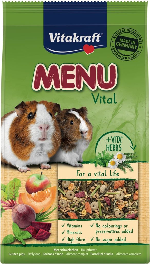 Menü Vital Meerschweinchen 3kg Produktbild 
