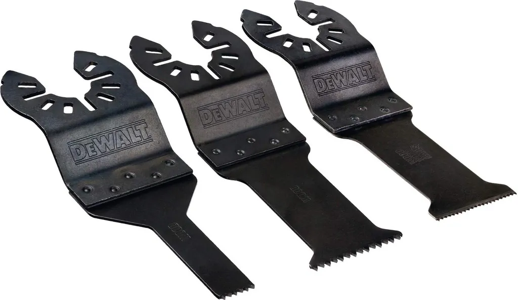 DEWALT DWA4215 Set 3 Lame Multiutensile Oscillanti Professionali