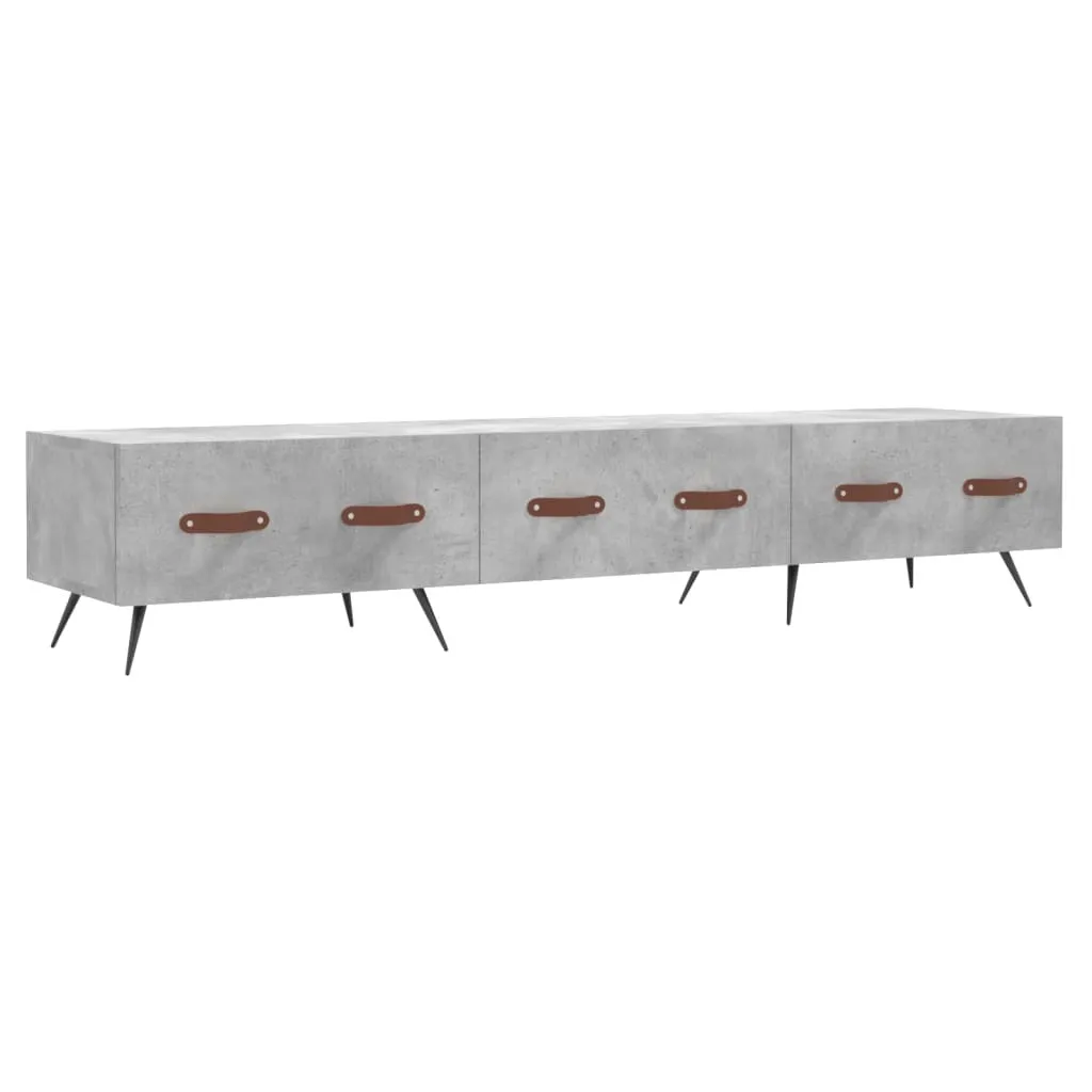 Mobile TV Grigio Cemento 150x36x30 cm | Base Porta TV Moderna
