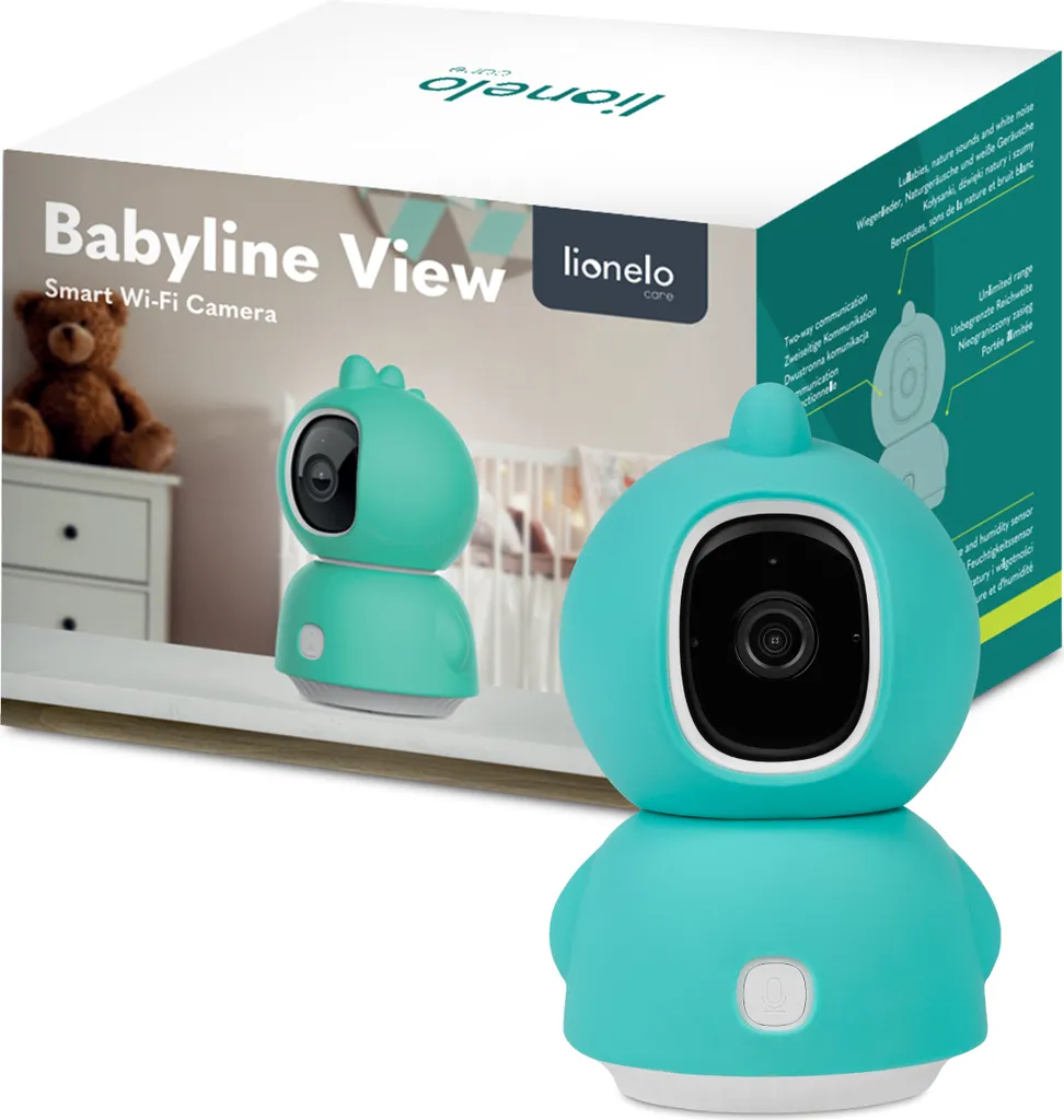 Babyphone vidéo Lionelo Babyline View : fini les angles morts en 330°