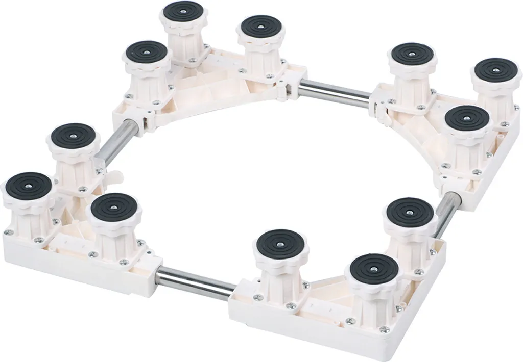 Support Lave-linge Antivibration à Roulettes - Base Mobile Extensible - 5