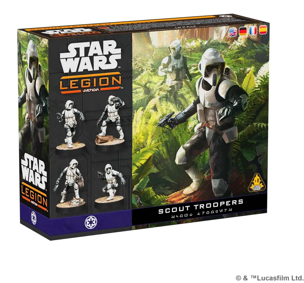 Troupes d'Éclaireurs Impériaux : Sniper et Infiltration Star Wars Legion