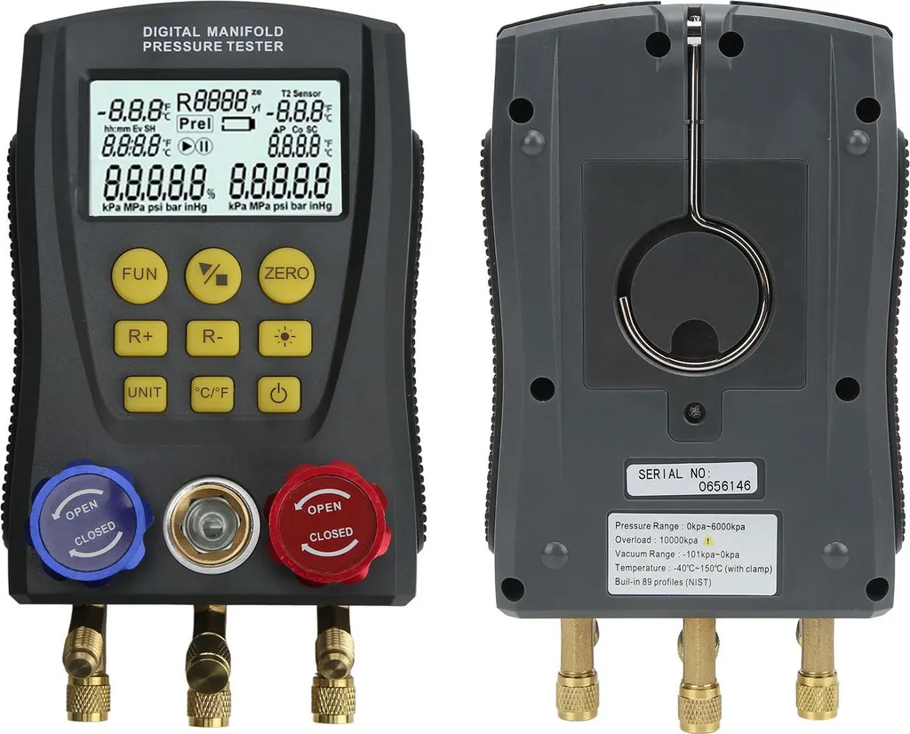 Strumento Digitale HVAC Temperatura Vuoto: Offerta Manometro Pro