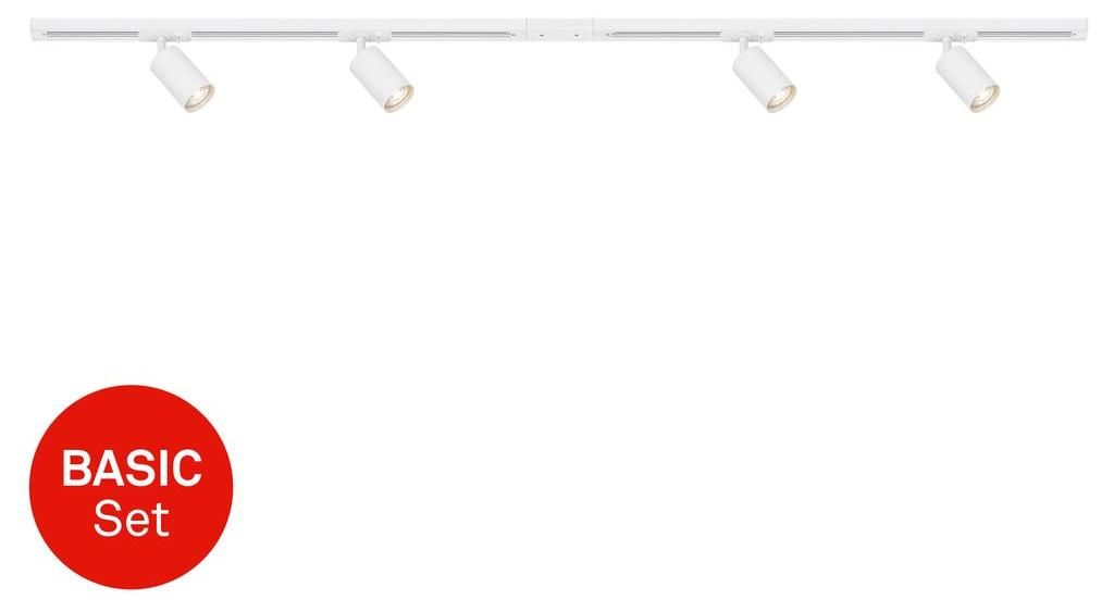 Briloner Rail Schienensystem, Starterset, 4x GU10 Spots, Produktbild 