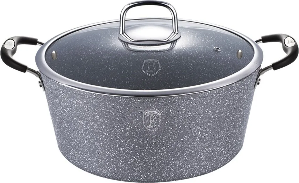 Pentola Induzione Berlinger Haus BH1152N Stone Touch 24cm 4,5L