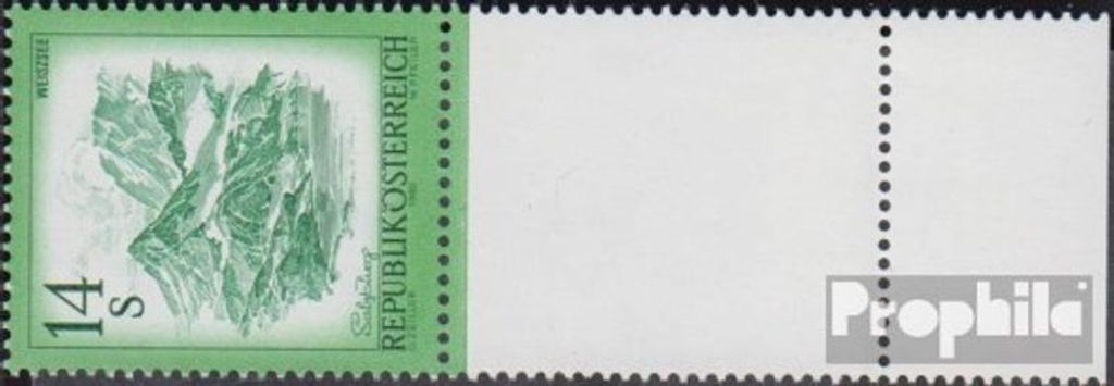 Briefmarken Österreich 1982 Mi 1696Lf mit Leerfeld (kompl.Ausg.) postfrisch Freimarken