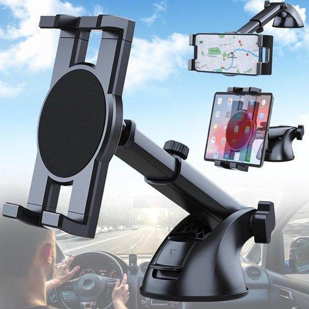 Verstelbarer Autohalter für Smartphone und Tablet 4,5-12,9 Zoll