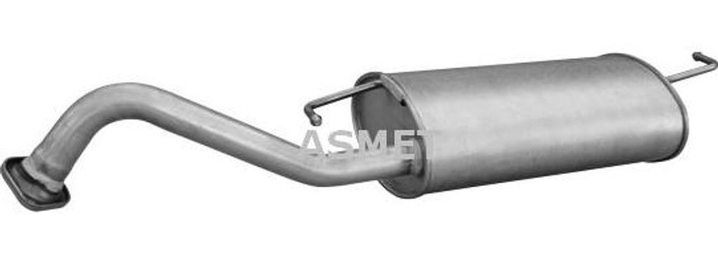ASMET 20039 Endschalldämpfer OE 1743027150 kompatibel mit Corolla
