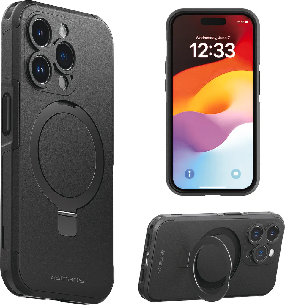 Custodia 4smarts Defend per iPhone 15 - Protezione Militare MIL-STD