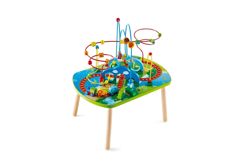 Table de chemin de fer Hape Jungle Adventure - Circuit de train bois