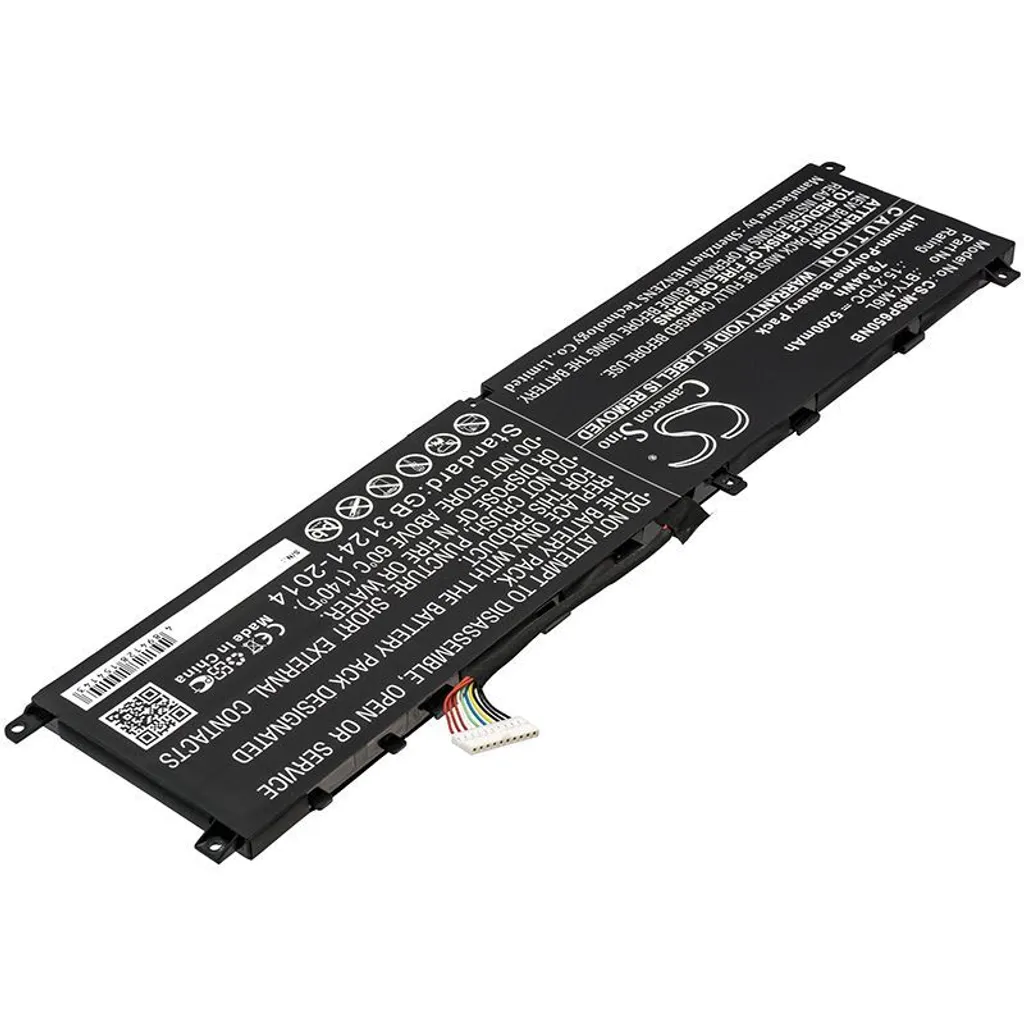 Batterie MSI GS65 Stealth Thin et PS63 Creator - Haute performance