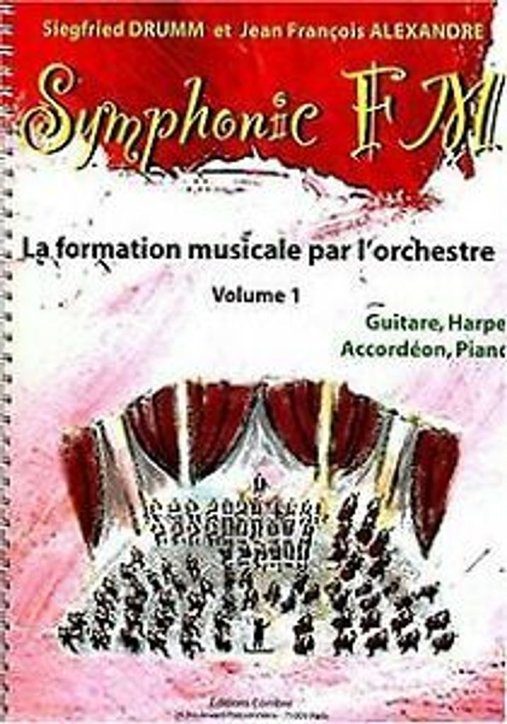 Symphonic FM 1: Guit+Harpe+Po von Drumm/Alexandre Book