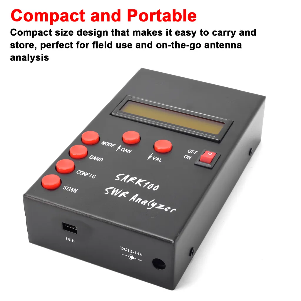 Analyseur d'antennes haute précision SARK100 avec interface conviviale - 2