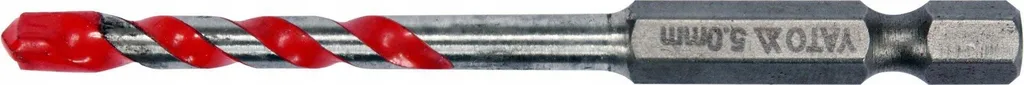 Punta universale per trapano, cemento, legno, metallo, esagono incassato da 7 mm