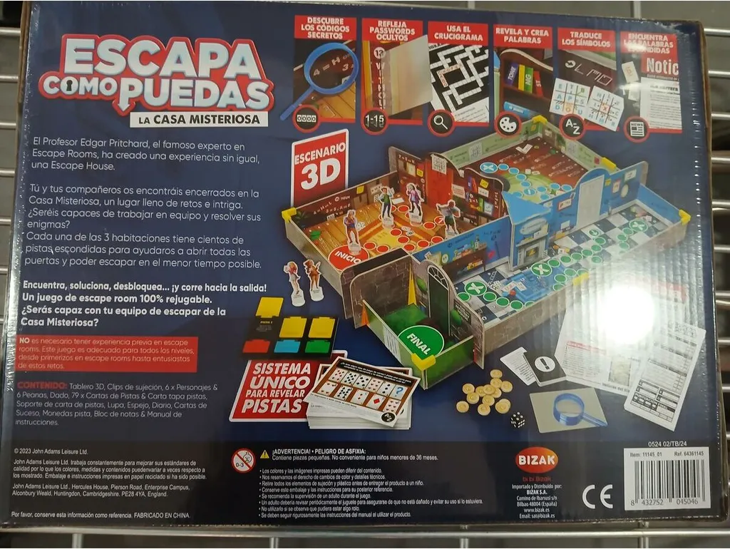 Jeu d'ambiance Escape As You Can multicolore, version compacte Asmodee - 5
