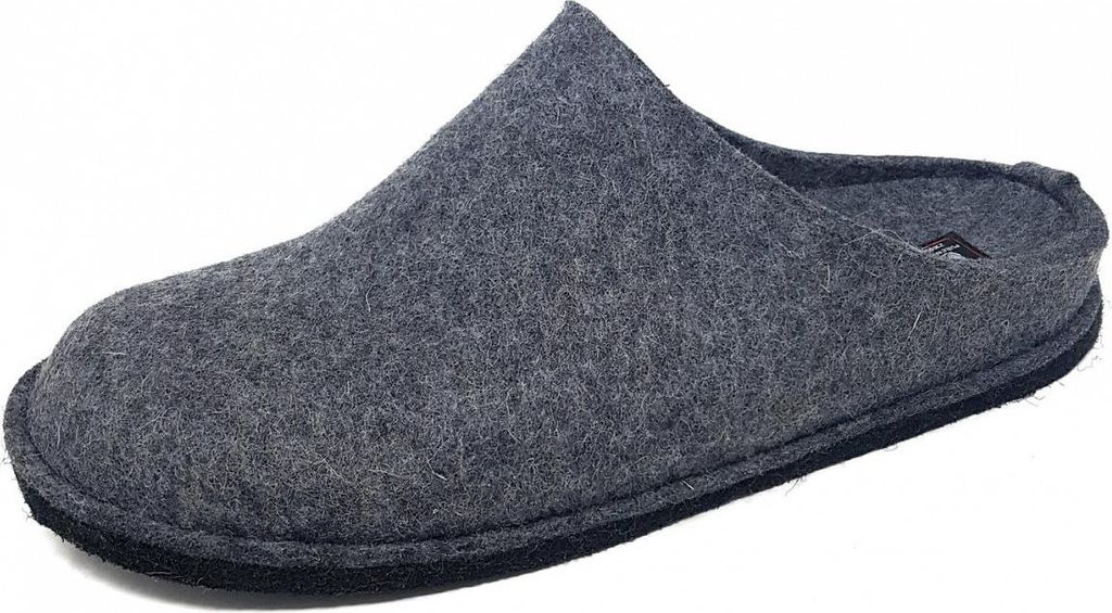 Haflinger Flair Soft Hausschuh Grau