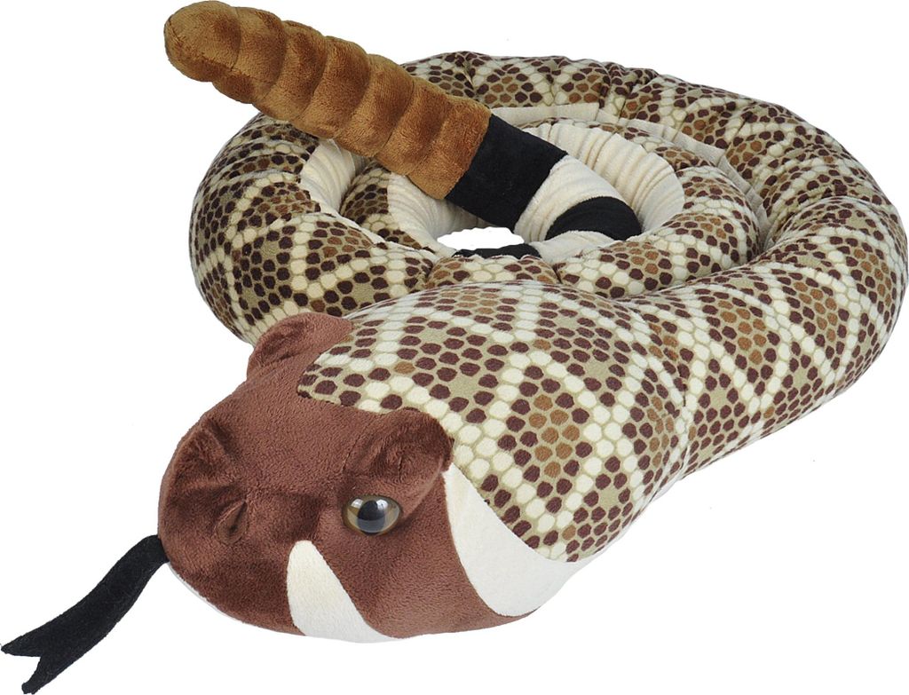 Plüschtier Jumbo Schlangen 275 cm Western Diamondback Klapperschlange
