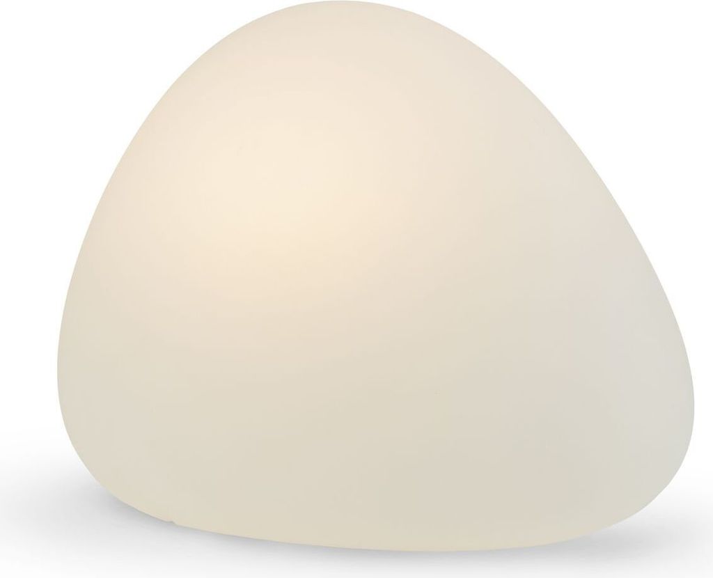 Wegeleuchte E27 IP44 30 cm hoch Weiß Modern Außenlampe Produktbild 