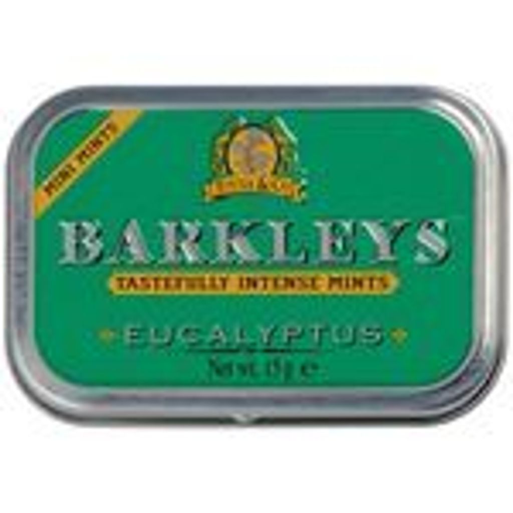 Barkleys Pastylki eukaliptusowe o smaku mięty bez cukru 15g Zdjęcie produktu 
