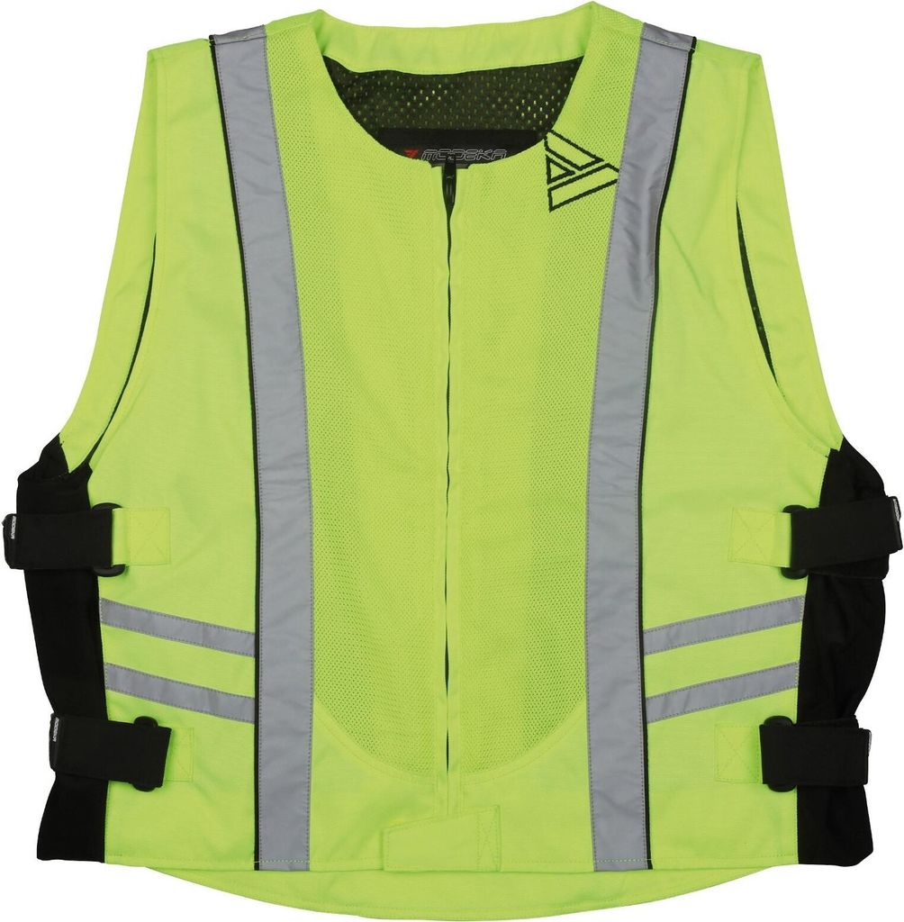 Modeka Basic Mesh Warnweste, neon-gelb, L