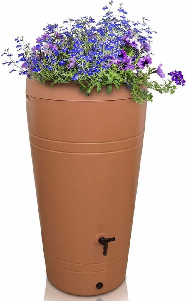 Regentonne terracotta RAVENNA 230 Liter inkl. Hahn Produktbild 15