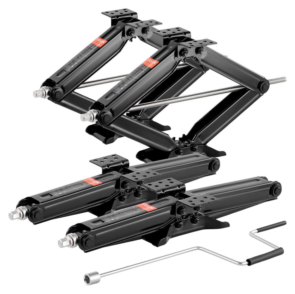Nůžkový zvedák VEVOR RV Auto zvedák s klikovou rukojetí a Obrázek produktu 