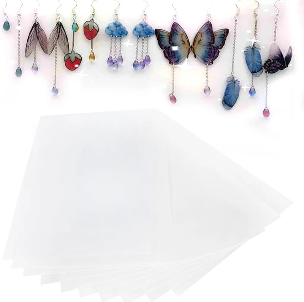 Pellicola Termoretraibile 10 Pezzi Bianca per Bambini e Lavoretti DIY - 2