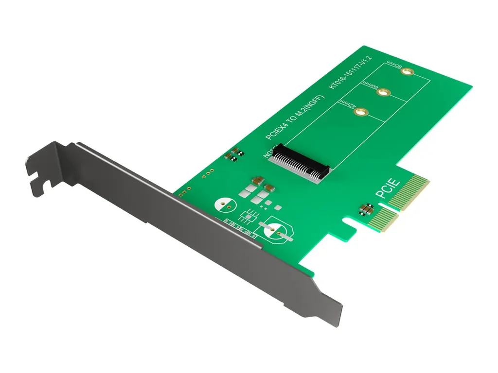 ICY BOX IB-PCI208: Adattatore M.2 NVMe Minimal con Raffreddamento Passivo