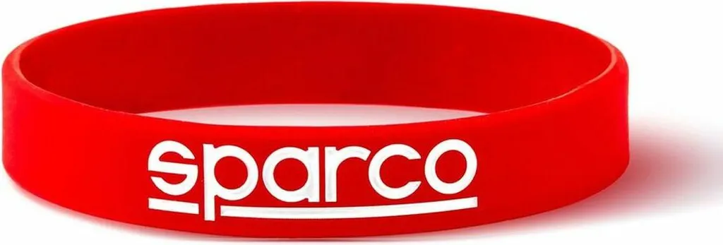 Sparco Bracciale Rosso S099093RS10: Set 10 pezzi Taglia Unica Uomo