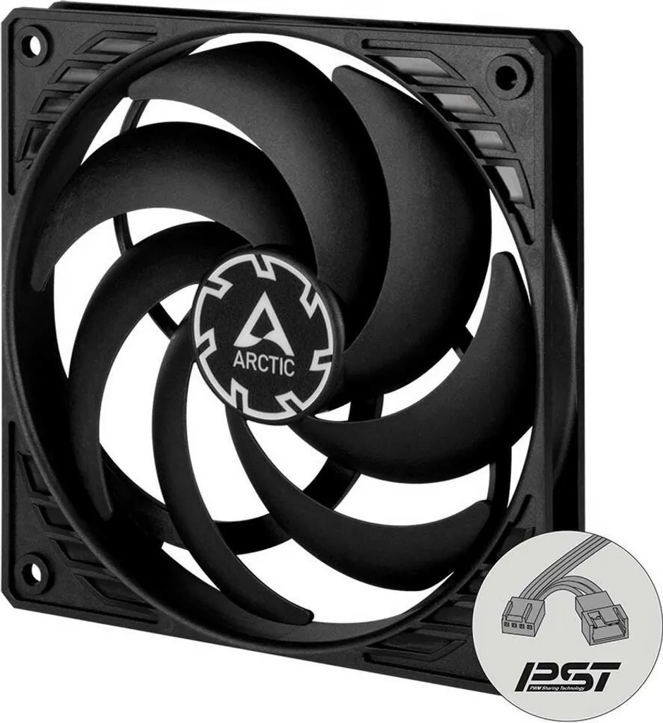 ARCTIC P12 Slim PWM PST 120mm - Ventola Sottile PC Alta Pressione Statica - 2