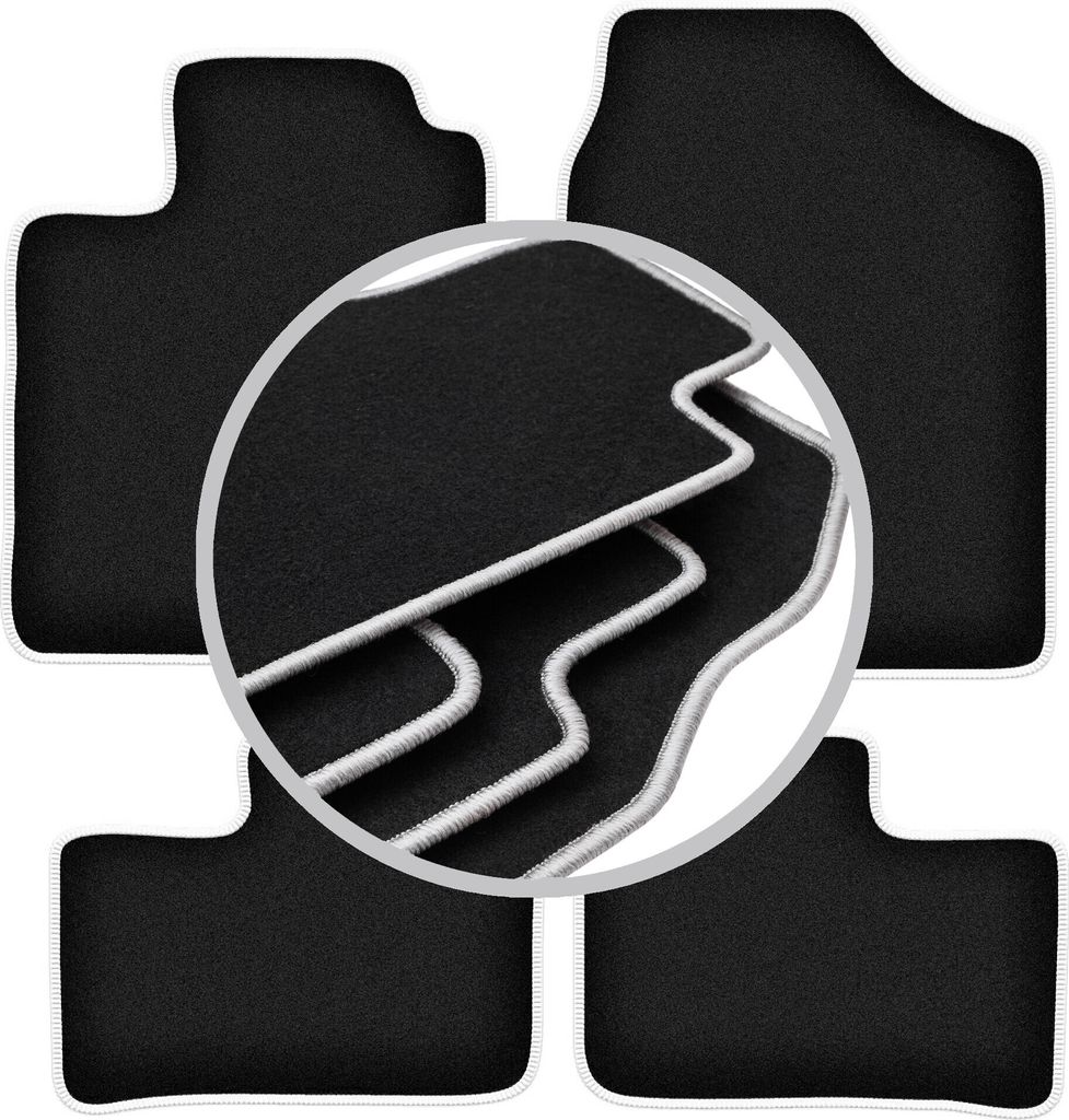 CARLUX-SILVER Automatten für: Daihatsu Cuore VI Schrägheck (2003-2007)