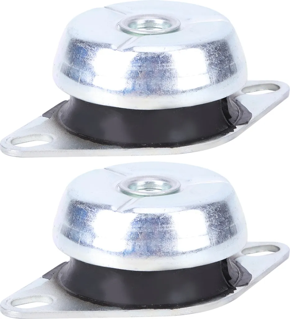Plot antivibratoire cloche FRH filetage M10 pour protection de moteur