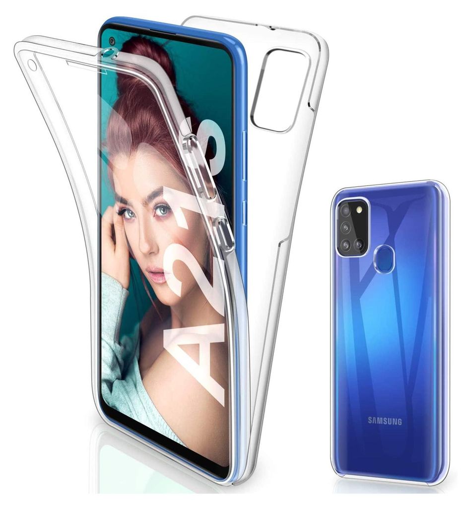Full Cover Für Samsung Galaxy A21s Silikon 6,5" TPU 360° Produktbild 