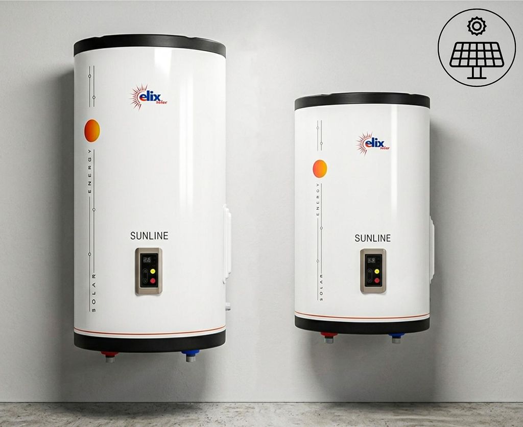 Solárny DC Elix 60 L Fotovoltaický ohrievač vody – PV Obrázok produktu 