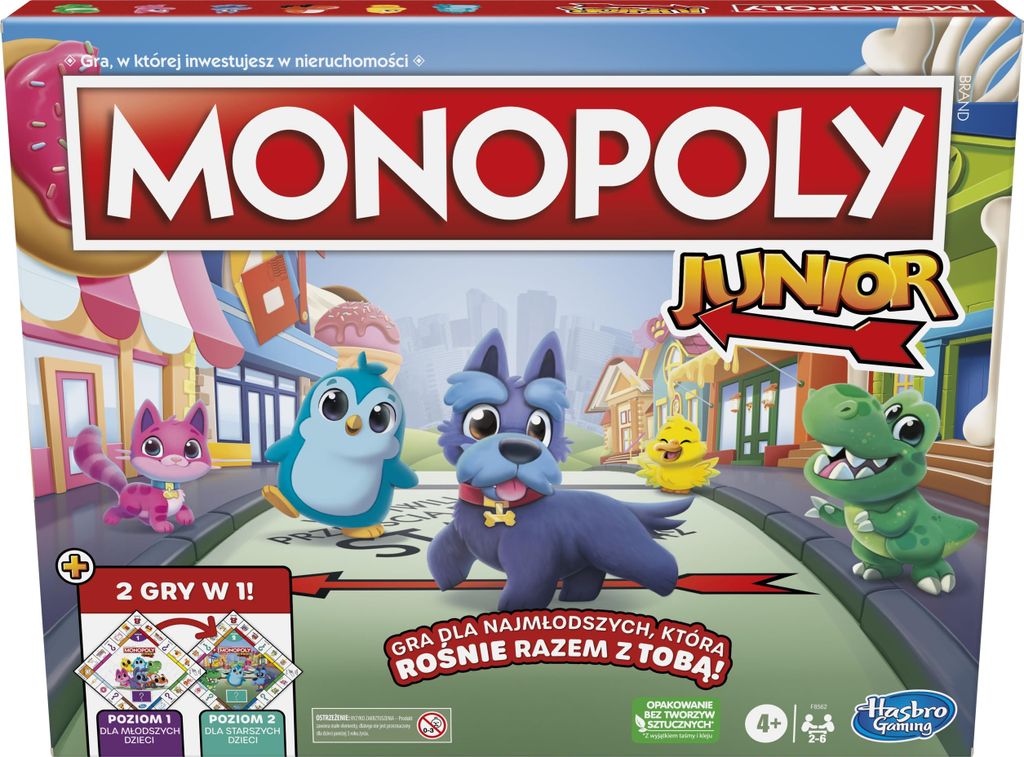 Hasbro Monopoly Junior FAMILIENBRETTSPIEL