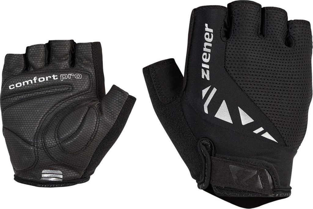 ZIENER CLAASS bike glove men BLACK BLACK 7,5