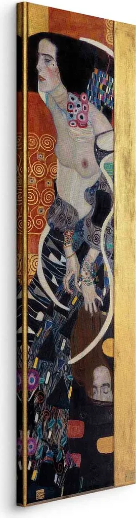 Offerta Quadro Klimt Giuditta II Salomè 40x120 Tela Canvas l-G-10173