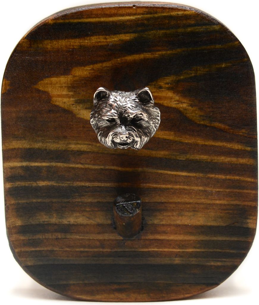 West Highland White Terrier, Weißer Hochlandterrier, Westie I - Leinenhalter, Hundemedaillehalter, Schlüsselhaken der Marke Art-Dog