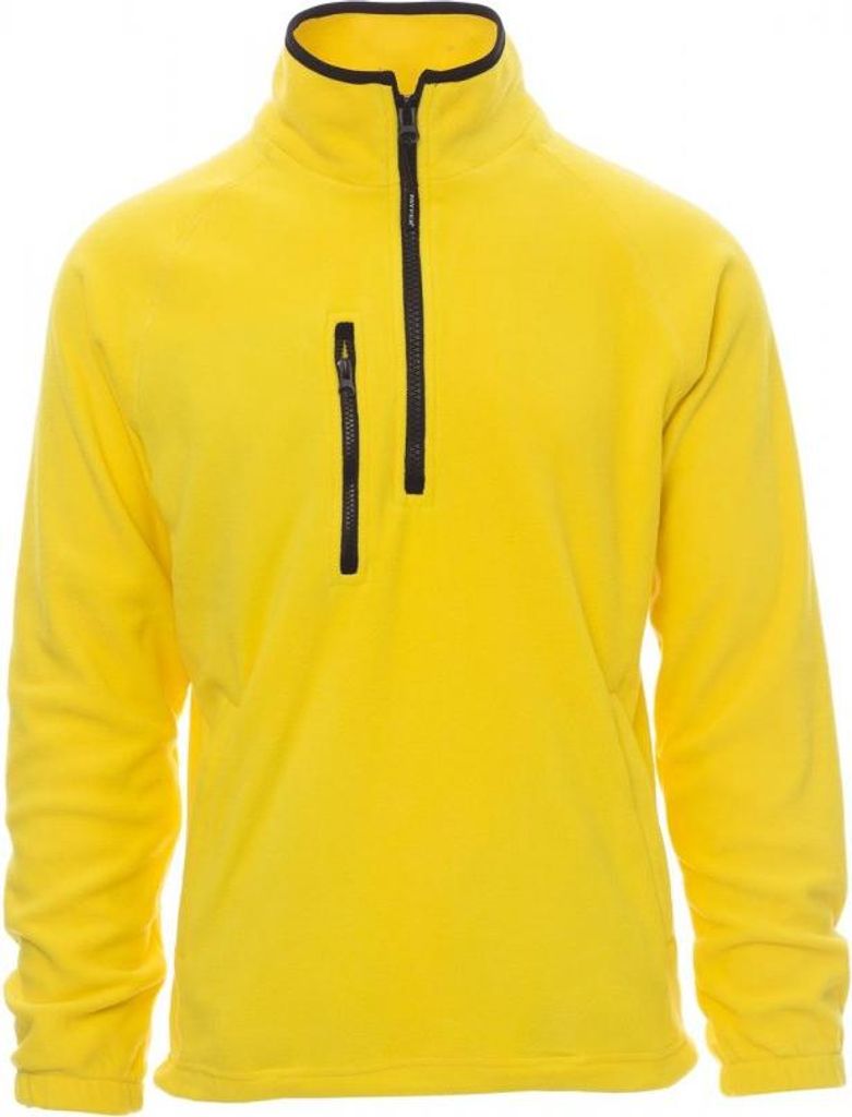 Fleecepullover "DOLOMITI+" - Payper Gelb S