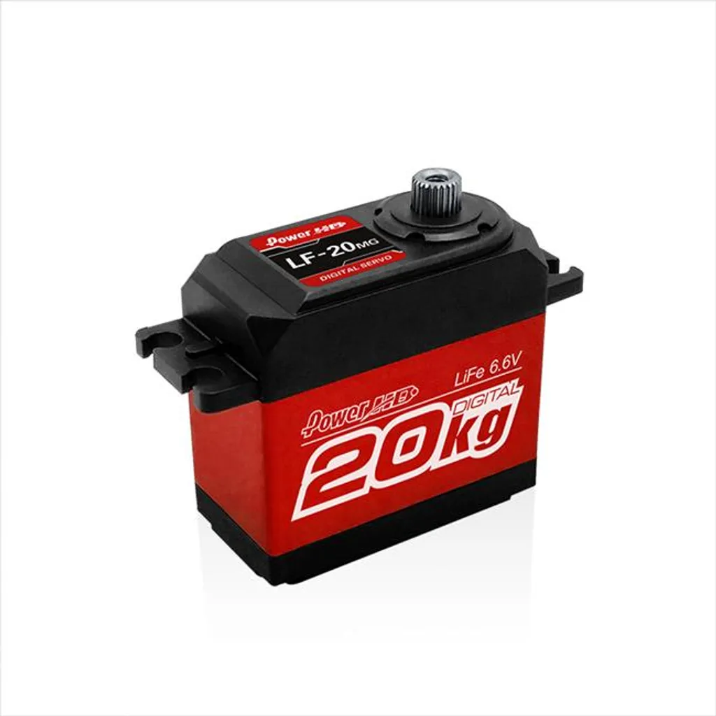 Servo Digital 20kg 0,16 sec Double BB boîtier Alu pignons en métal