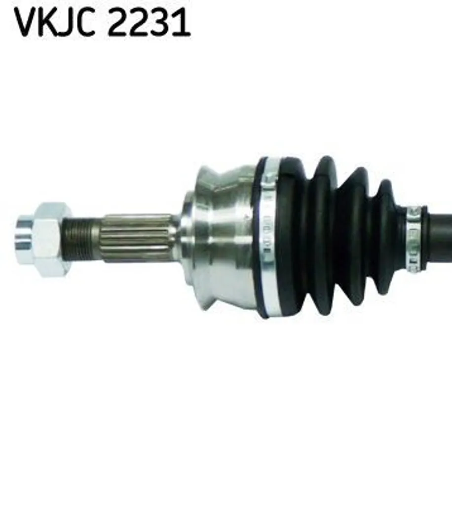 SKF Arbre de transmission avant gauche pour FIAT Seicento 600 - VKJC 3822