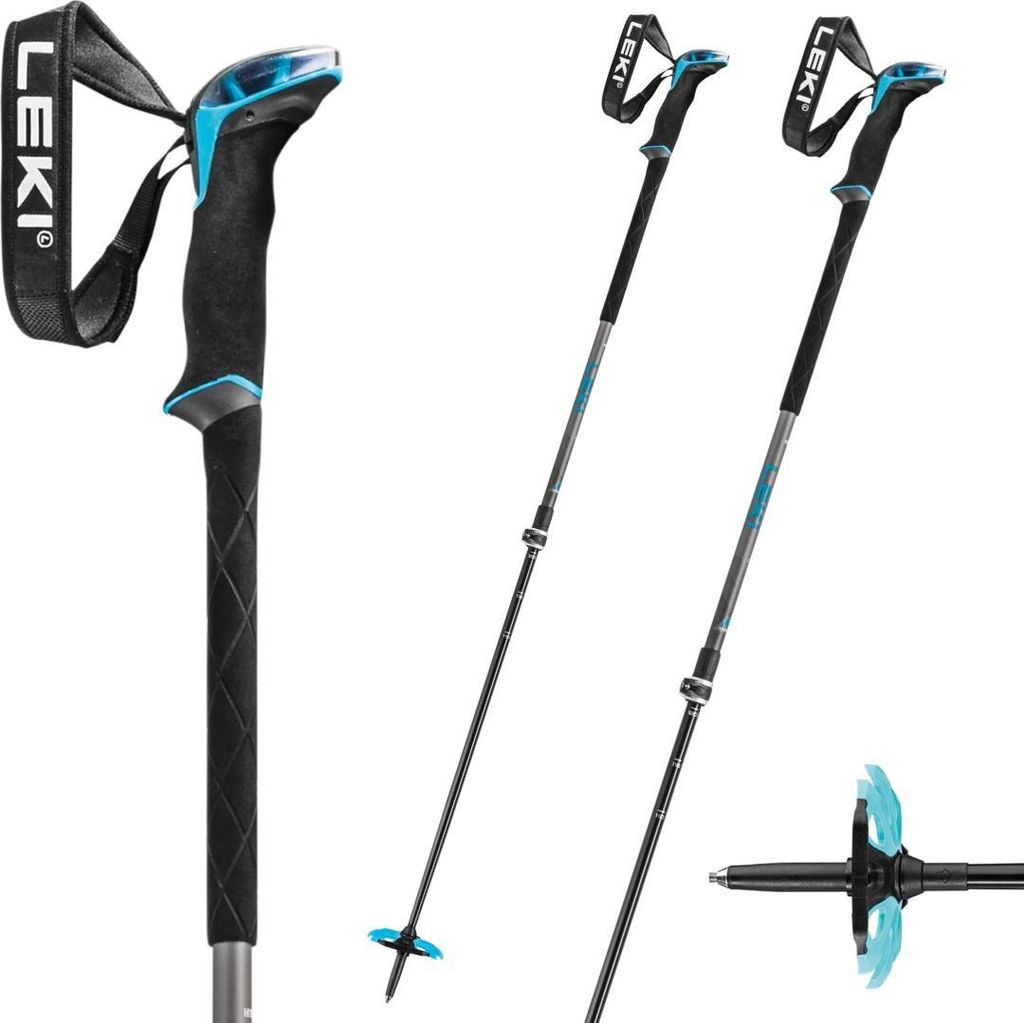 LEKI STICKS GUIDE LITE 2 silbergr-petrol-bl Produktbild 