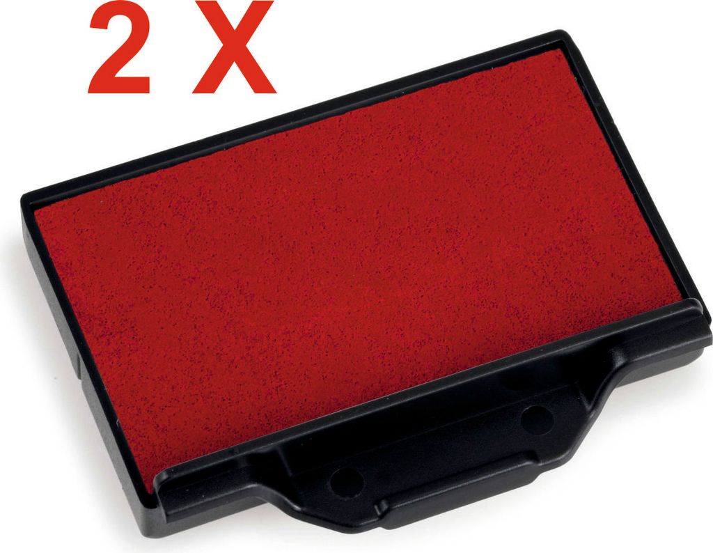 2 X Trodat Ersatzkissen 6/53 für Professional 5203 – Stempelfarbe rotFür Professional 5203, 5253, 5440