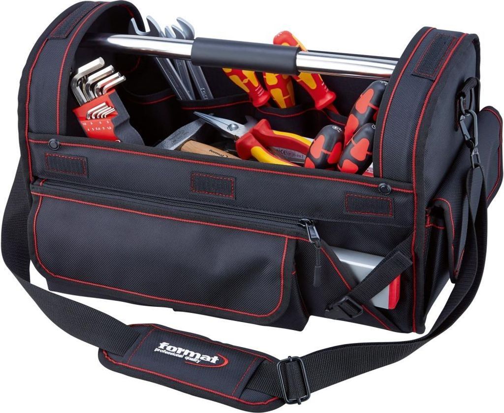 FORMAT Werkzeugtasche Nylon 430x220x290mm Produktbild 