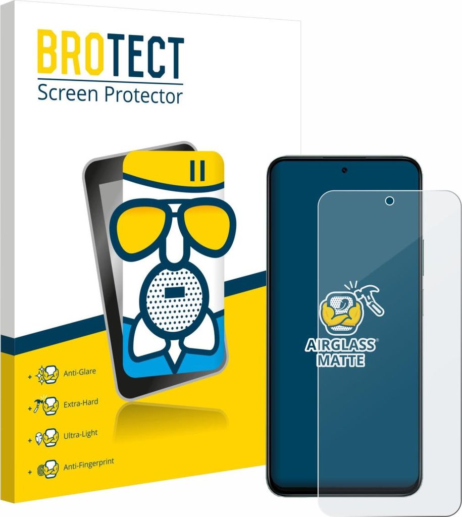 BROTECT Entspiegelungs Schutzglas für Honor 400 Smart Schutzfolie Panzer Folie Glas Display Schutz matt