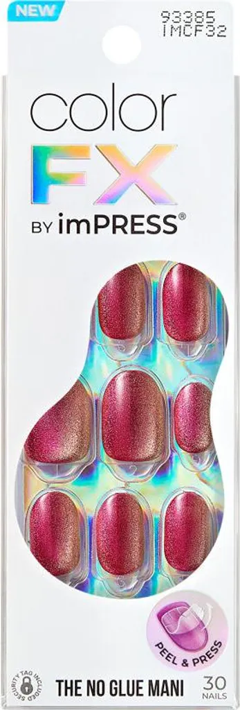 Faux ongles rapides imPRESS Color FX Walk Out pour manucure de soirée